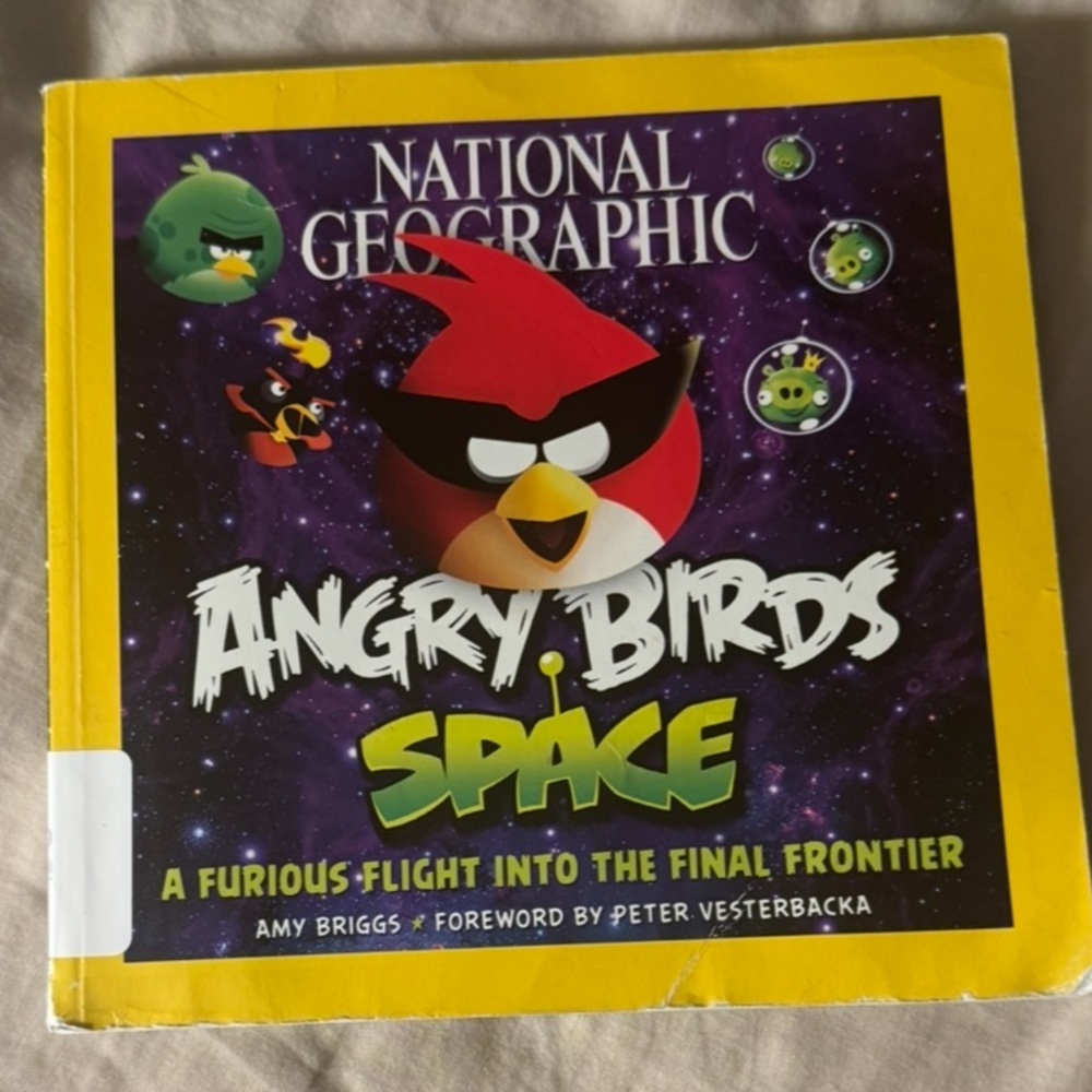 National Geographic Angry Birds Space Book 2012 Amy Briggs
